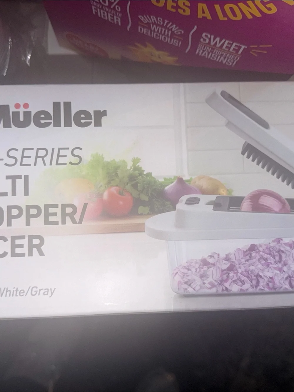 White/Gray Multi Chopper - White and Gray